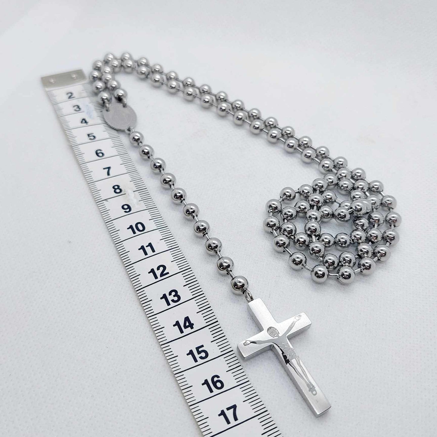 Titanium rozenkransketting