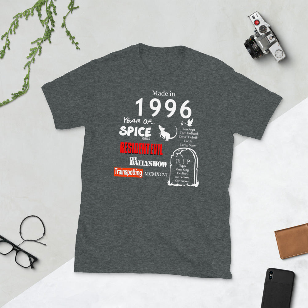 T-shirt uit 1996 - Uniseks