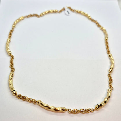 Designer Necklace in Solid 10K Gold