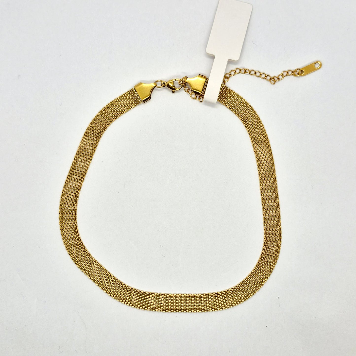 Choker Necklace in Gold Platted Stainless Steel