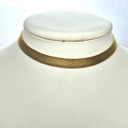 Choker Necklace in Gold Platted Stainless Steel