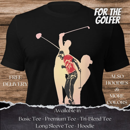 Tribute to Tiger Golf TShirt and Hoodie is a Creative Golf Graphic design for Men and Women