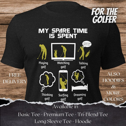 Golf TShirt and Hoodie is a Creative Golf Graphic design for Men and Women