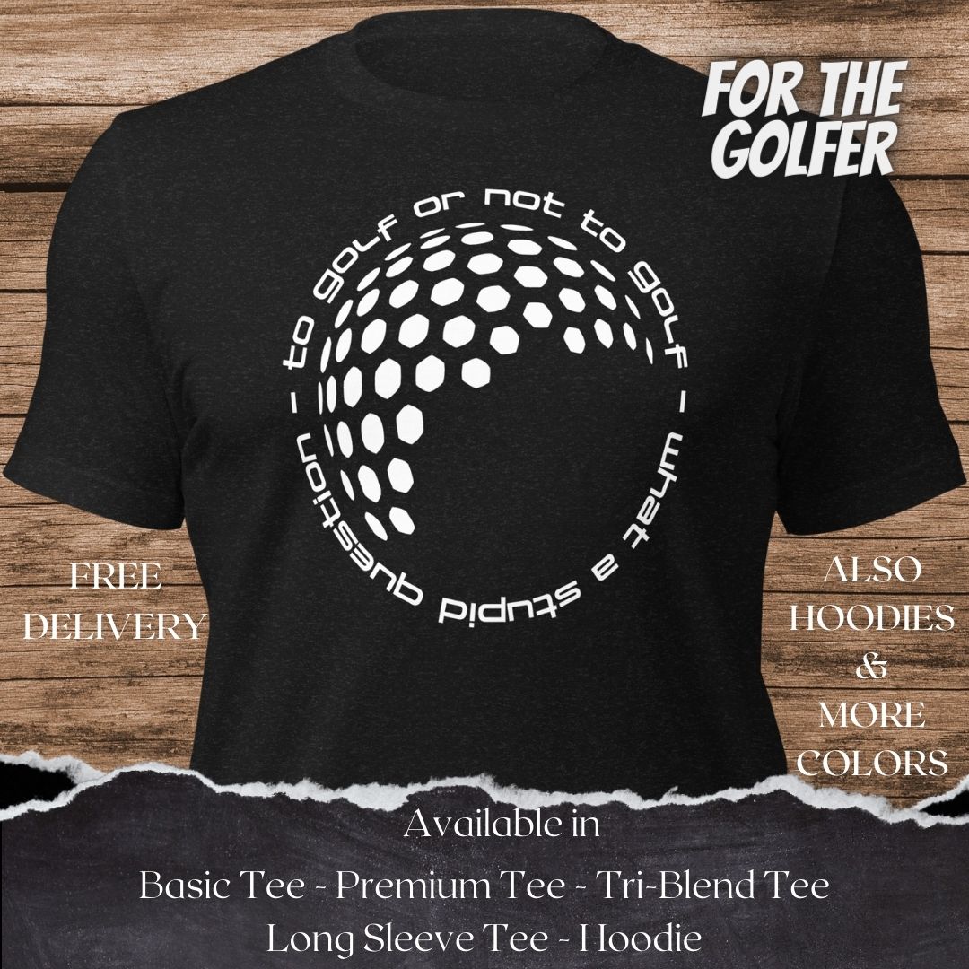 Grip it and Rip it Golf T-shirt en Hoodie is een creatief golfgrafisch ontwerp voor mannen en vrouwen