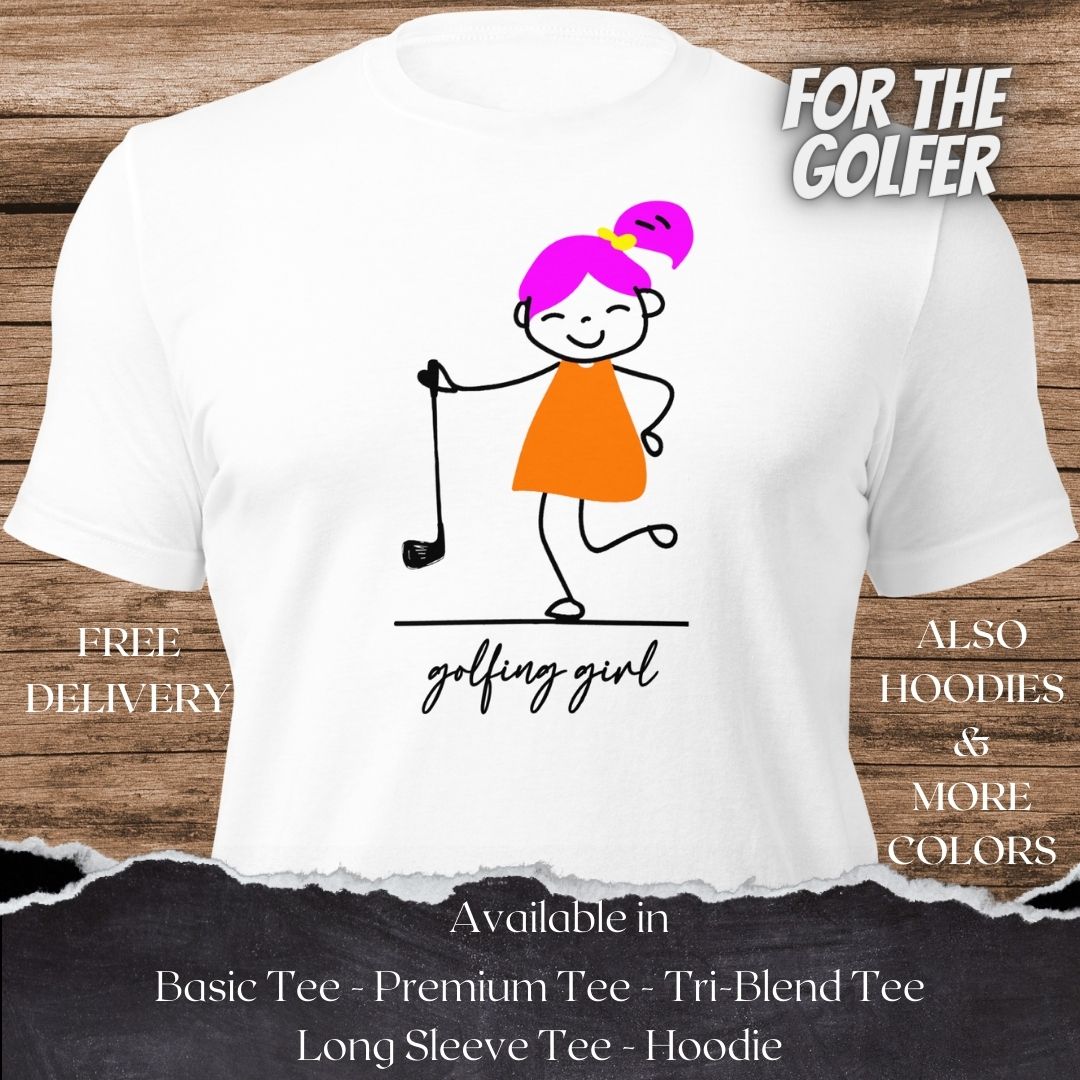 Yes he is Golfing Golf TShirt and Hoodie is a Creative Golf Graphic design for Women
