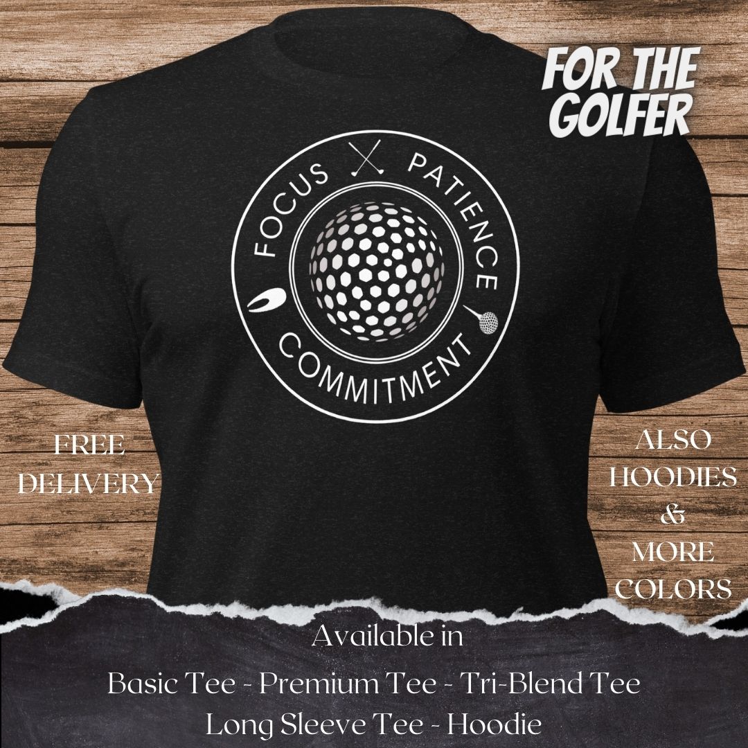 Consistently Inconsistent Golf TShirt and Hoodie is a Creative Golf Graphic design for Men and Women