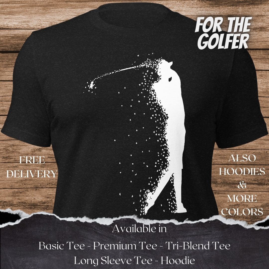 Golf or Die Golf T-shirt en Hoodie is een creatief golfgrafisch ontwerp voor mannen en vrouwen