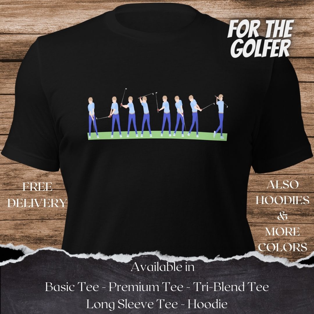 Time to Play Golf TShirt and Hoodie is a Creative Golf Graphic design for Men and Women