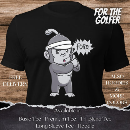 The Golf Swing TShirt and Hoodie is a Creative Golf Graphic design for Men and Women