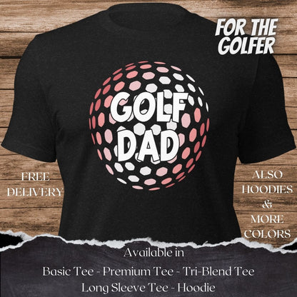 Golf Dad Golf T-shirt en Hoodie is een creatief golfgrafisch ontwerp voor mannen