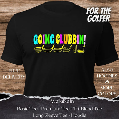 Tee it High and Let it Fly Golf TShirt and Hoodie is a Creative Golf Graphic design for Men and Women