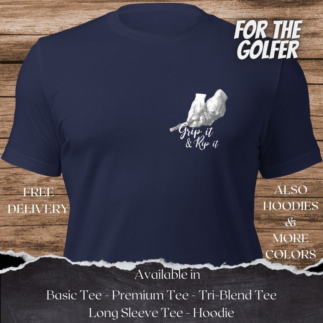 Life is Good Golf TShirt and Hoodie is a Creative Golf Graphic design for Men and Women
