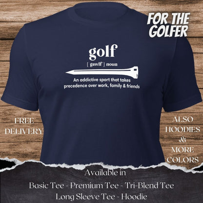 Golf Definition Golf TShirt and Hoodie is a Creative Golf Graphic design for Men and Women