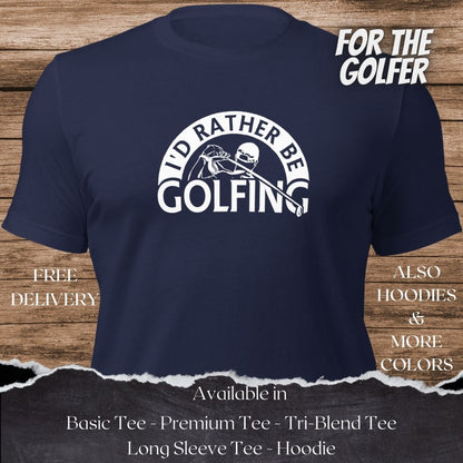 Wild about Golf TShirt and Hoodie is a Creative Golf Graphic design for Men and Women