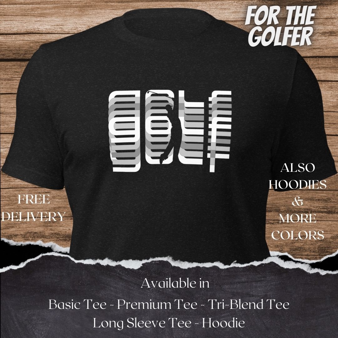 Golf TShirt and Hoodie is a Creative Golf Graphic design for Women