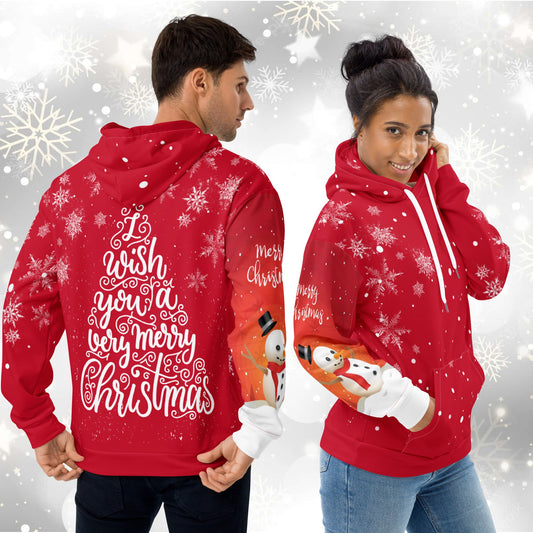 Christmas Hoodie with unique design for Men and Women