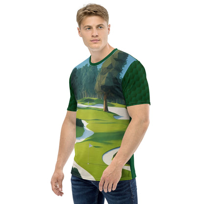 Golf Course TShirt is a Creative Golf Graphic design for Men