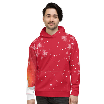 Kersthoodie met uniek design voor heren en dames