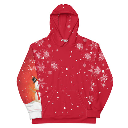 Kersthoodie met uniek design voor heren en dames