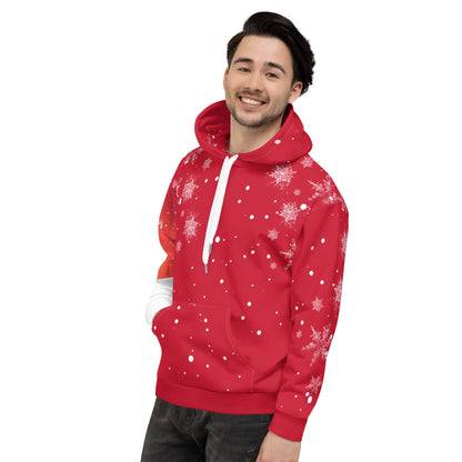 Kersthoodie met uniek design voor heren en dames