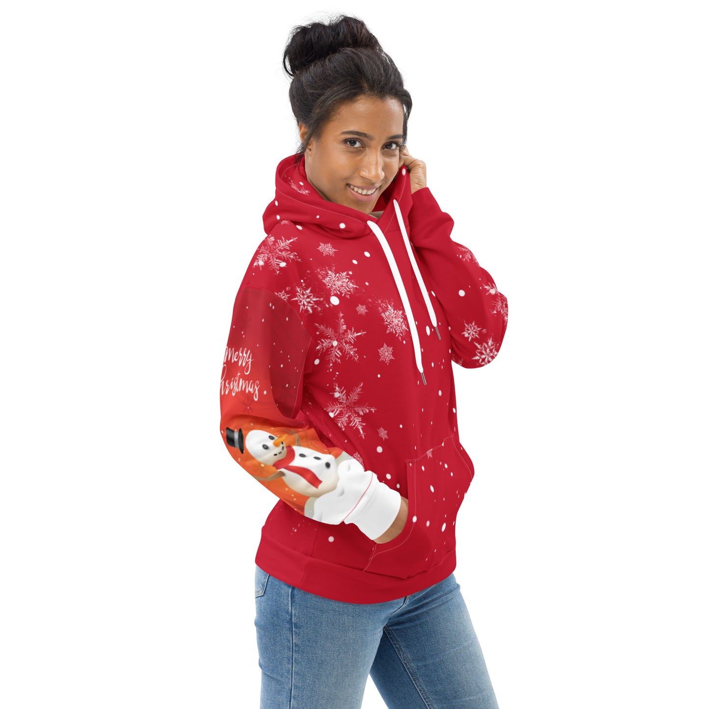 Kersthoodie met uniek design voor heren en dames