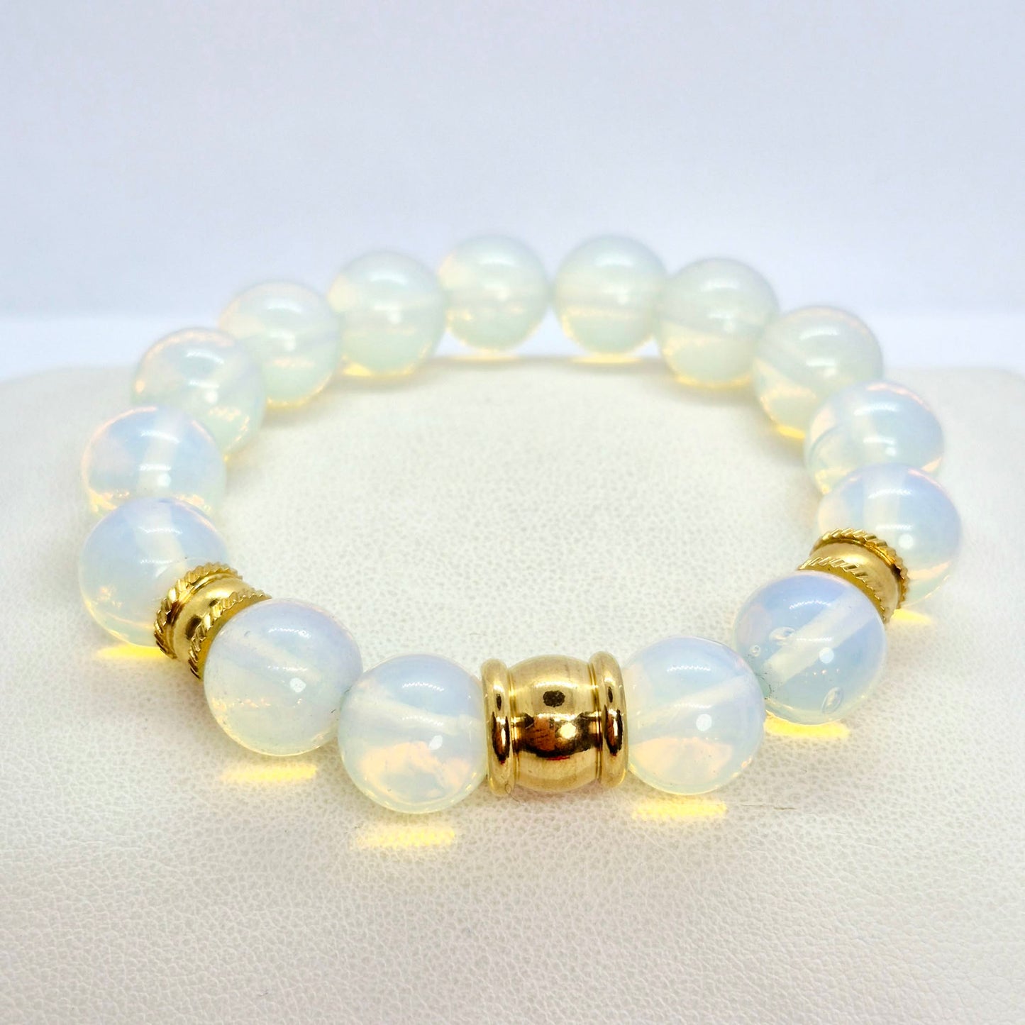 Natural Opal Bracelet in 12mm Stones