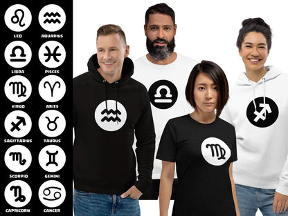 Taurus Star Symbol TShirt and Hoodie for Men and Women
