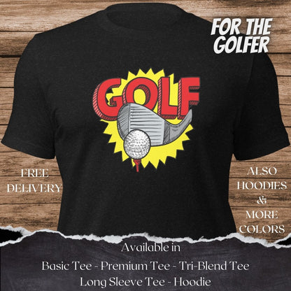 Golf TShirt and Hoodie is a Creative Golf Graphic design for Men and Women