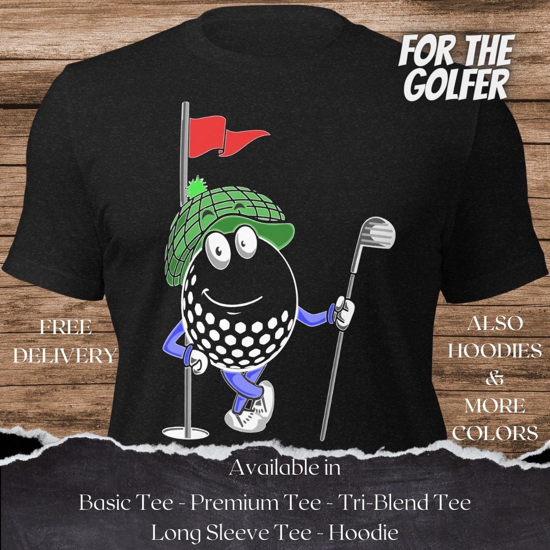 Practice Golf T-shirt en Hoodie is een creatief golfgrafisch ontwerp voor voor mannen en vrouwen