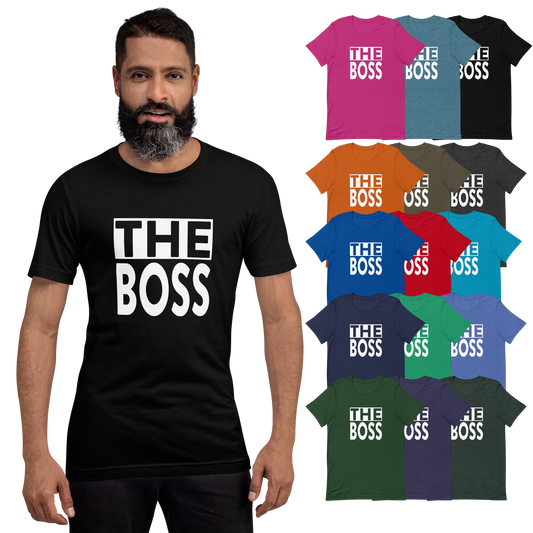 The Boss TShirt - Unisex - Couples TShirt
