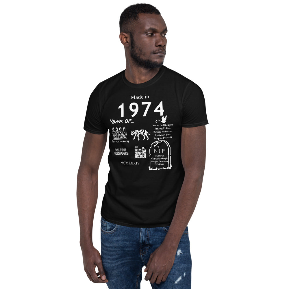 Made in 1974 TShirt - Unisex
