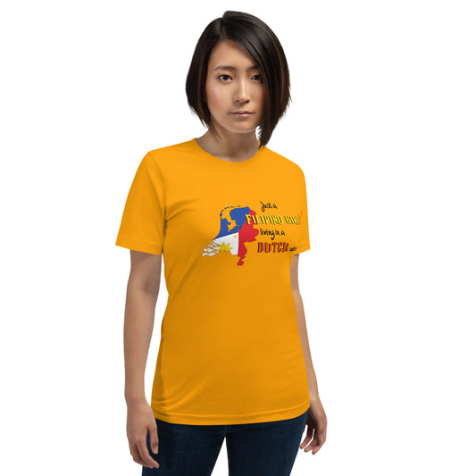 Dutch Filipino Girl TShirt - Unisex