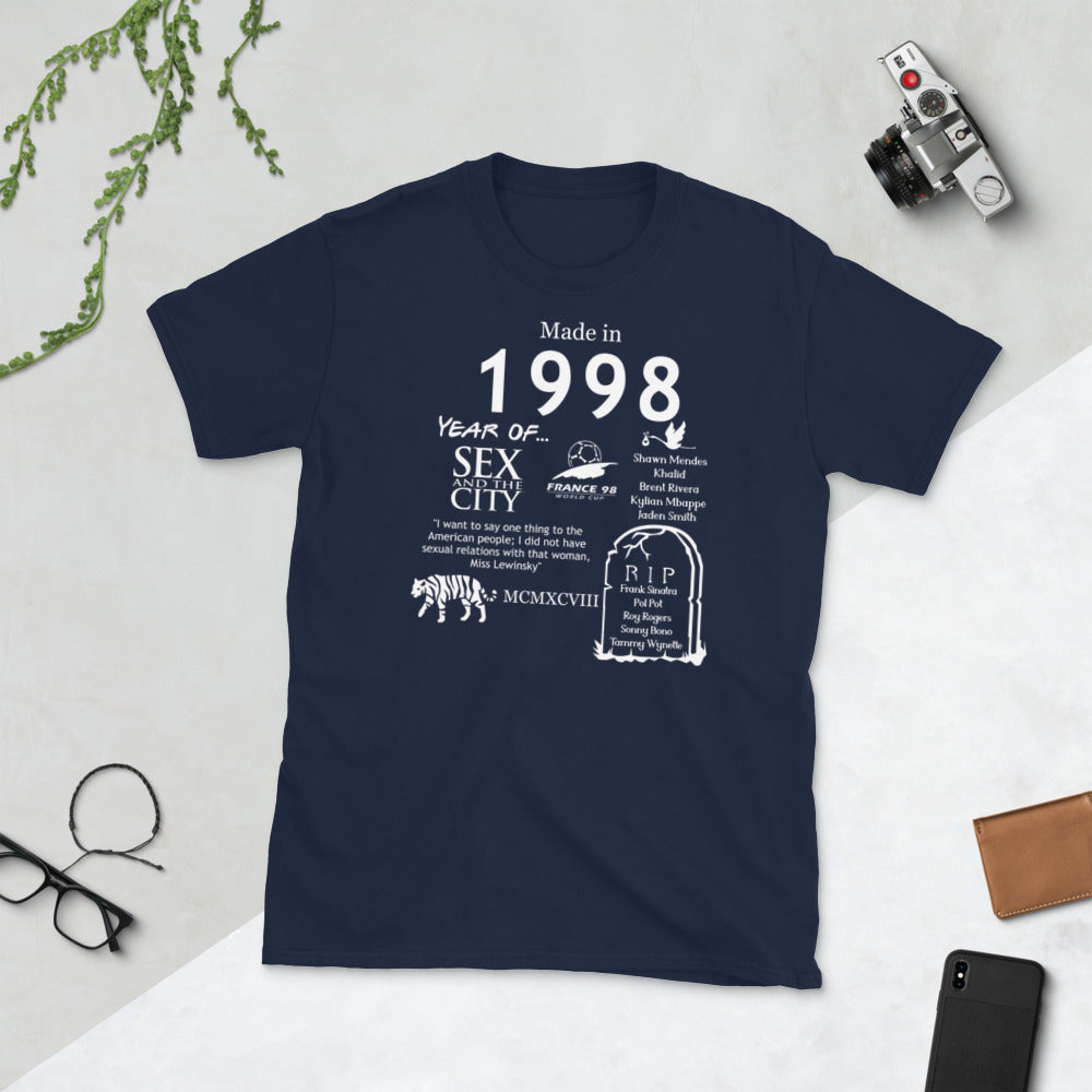 Made in 1998 TShirt - Unisex