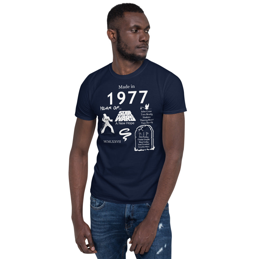 Made in 1977 TShirt - Unisex