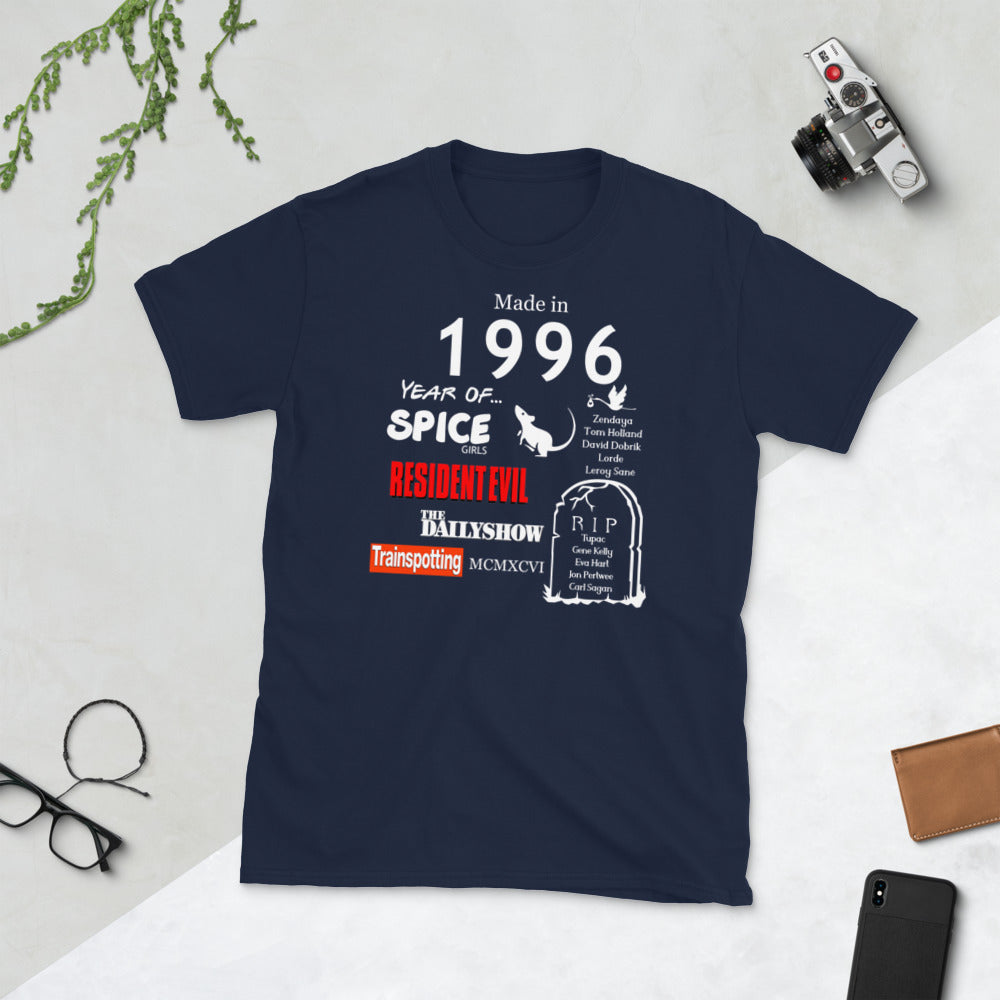 T-shirt uit 1996 - Uniseks