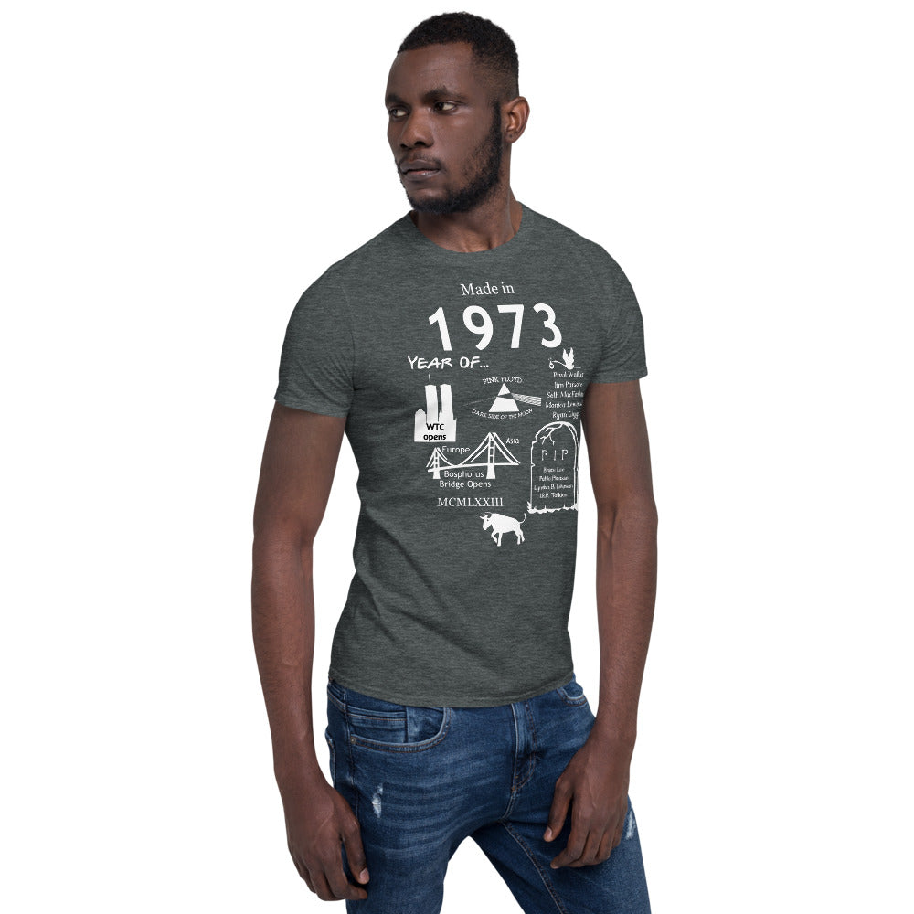Made in 1973 T-shirt - Unisex
