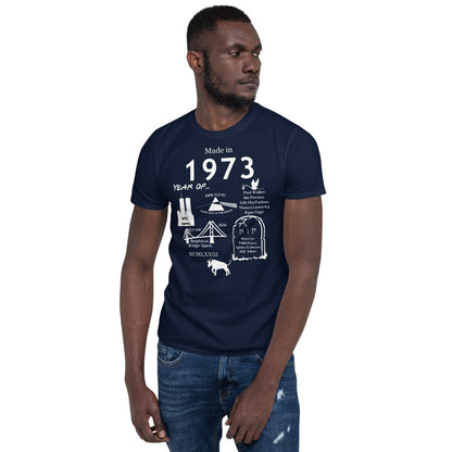 Made in 1973 T-shirt - Unisex