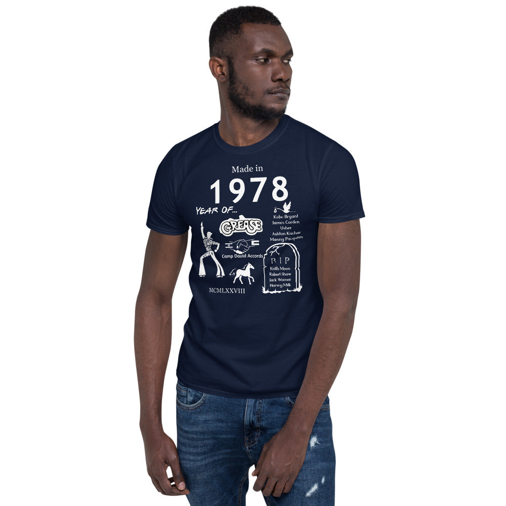 Gemaakt in 1978 T-shirt - Unisex
