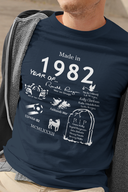 Made in 1982 TShirt - Unisex