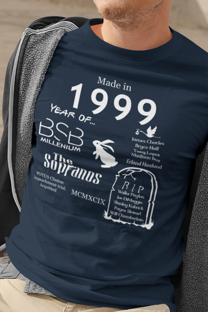 Gemaakt in 1999 T-shirt - Unisex