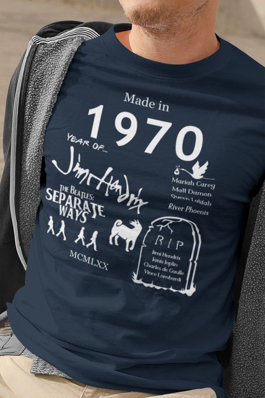 Gemaakt in 1970 T-shirt - Unisex