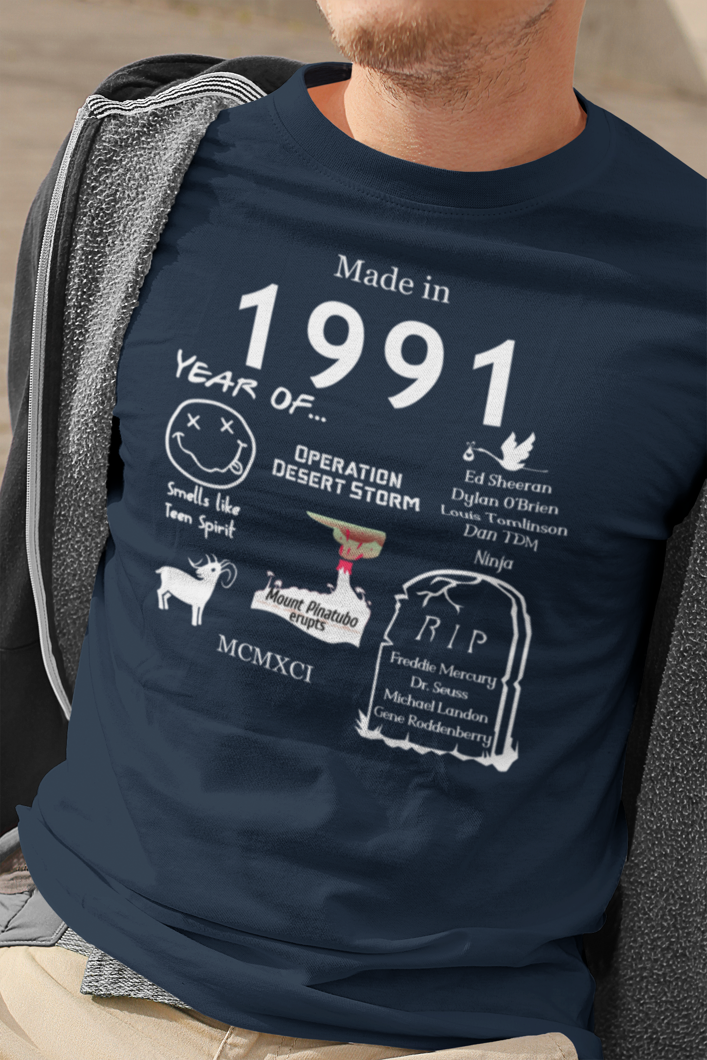 Gemaakt in 1991 T-shirt - Unisex