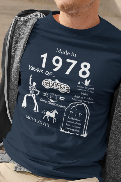 Gemaakt in 1978 T-shirt - Unisex