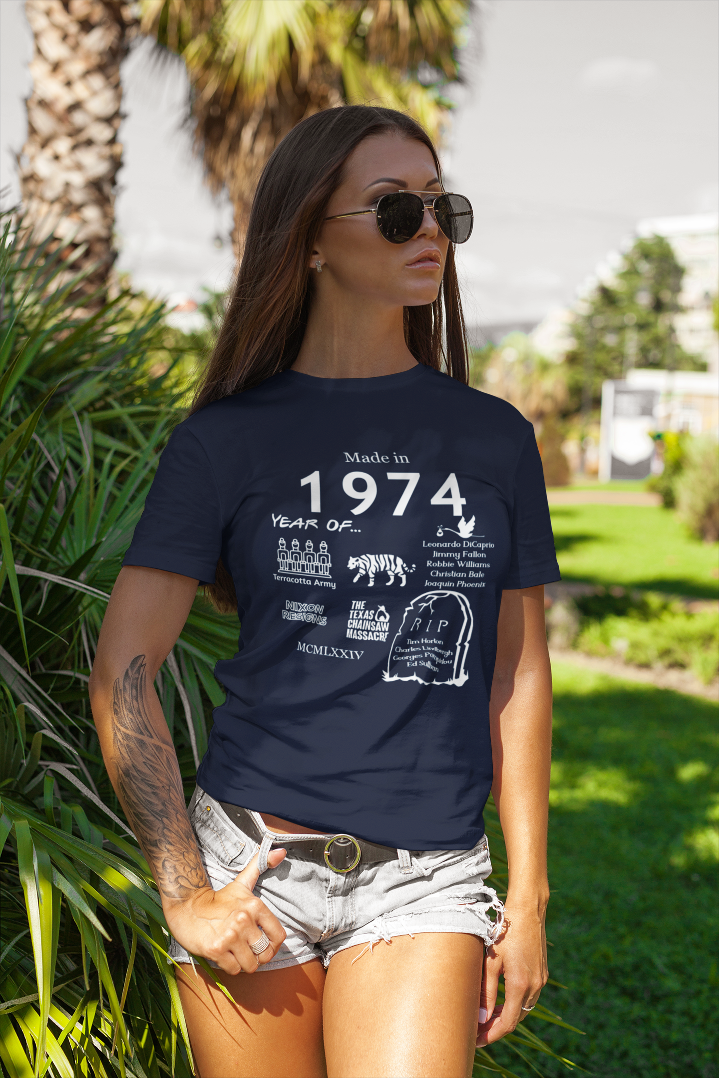 Made in 1974 TShirt - Unisex