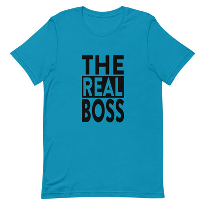 The Real Boss T-shirt - Unisex - Koppels T-shirt