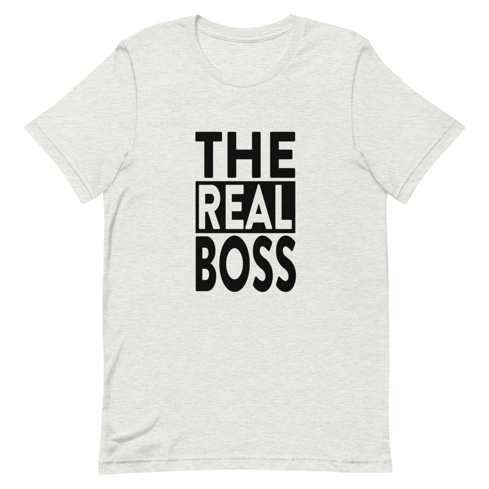 The Real Boss T-shirt - Unisex - Koppels T-shirt
