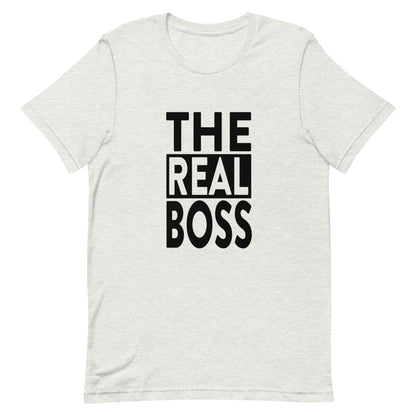 The Real Boss T-shirt - Unisex - Koppels T-shirt