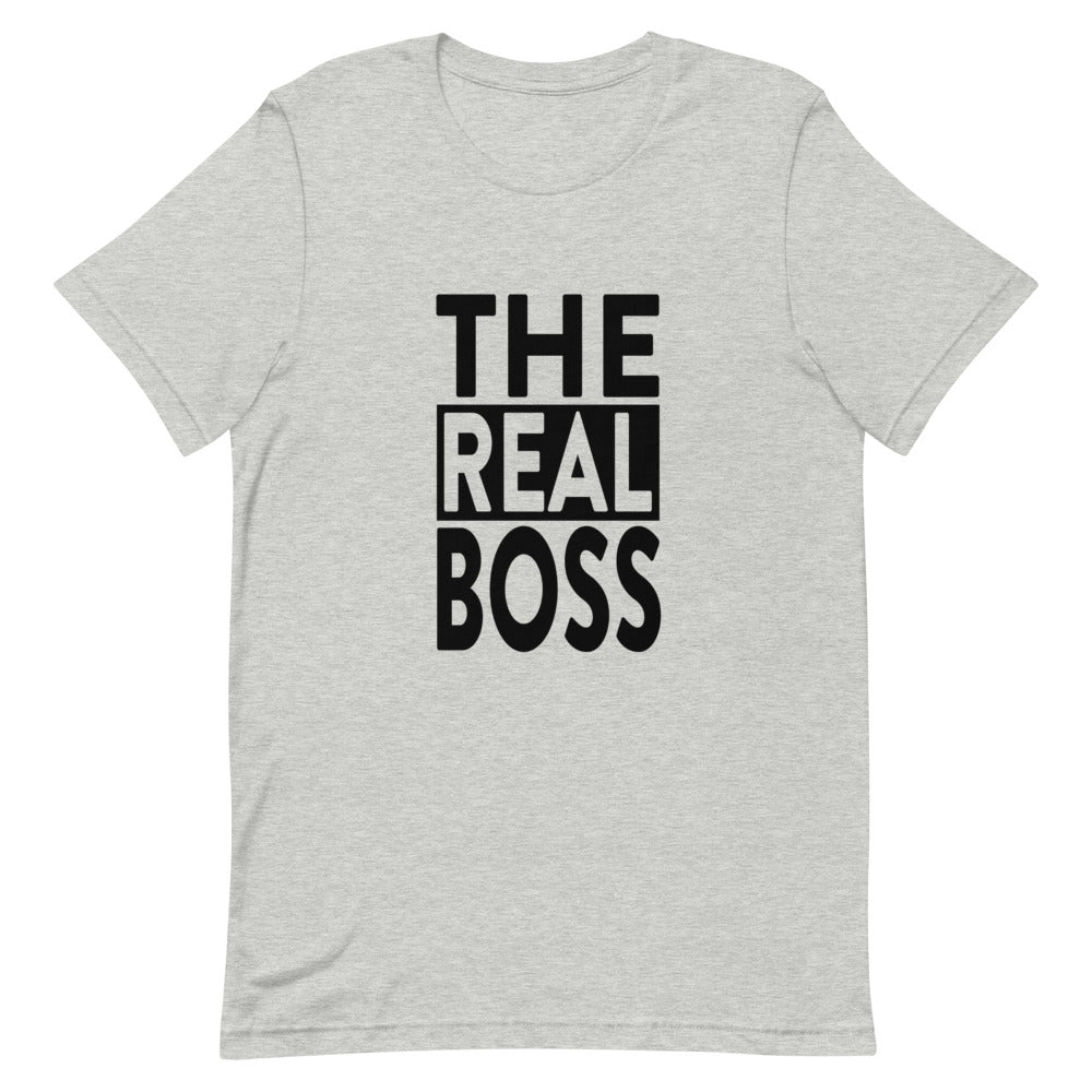 The Real Boss T-shirt - Unisex - Koppels T-shirt