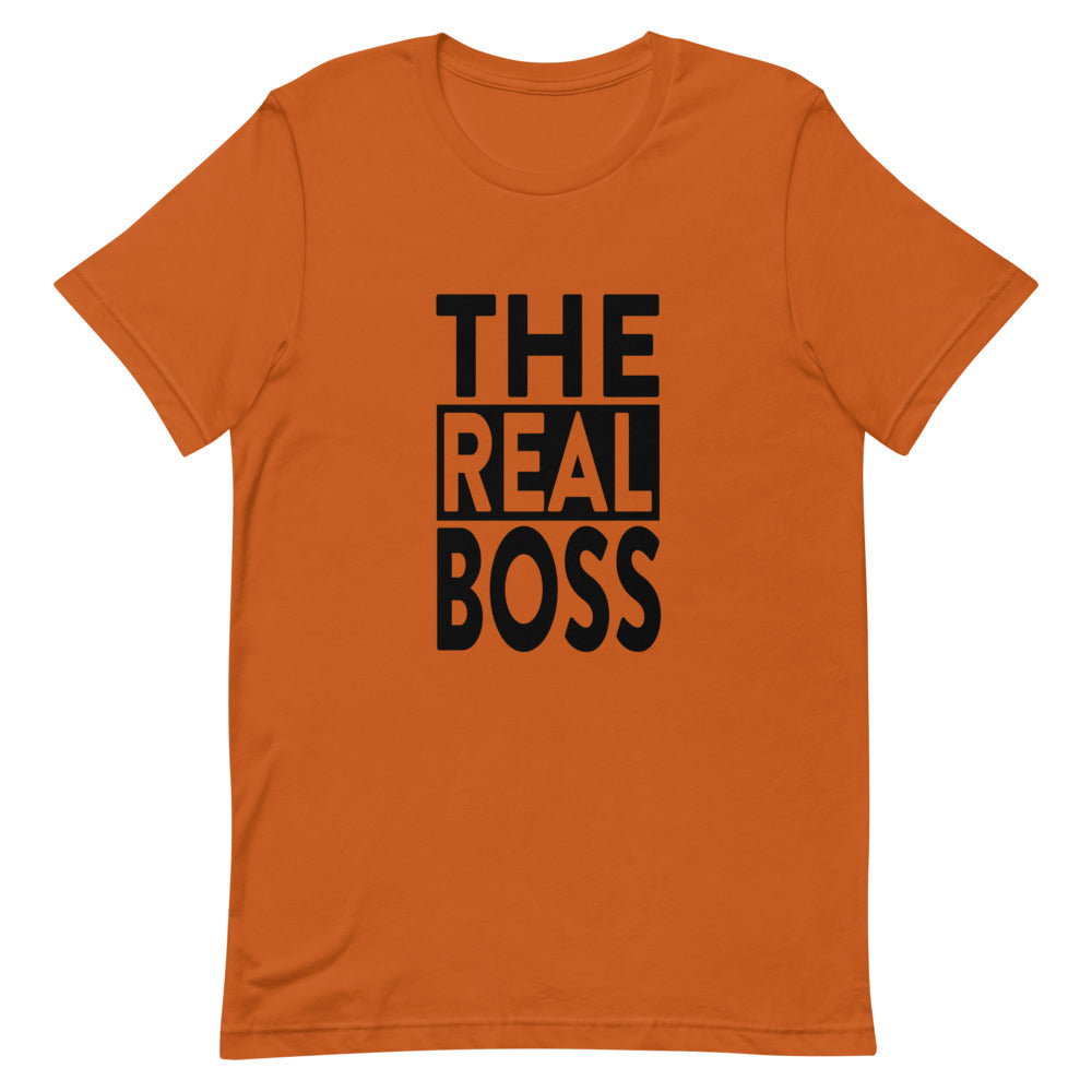 The Real Boss T-shirt - Unisex - Koppels T-shirt