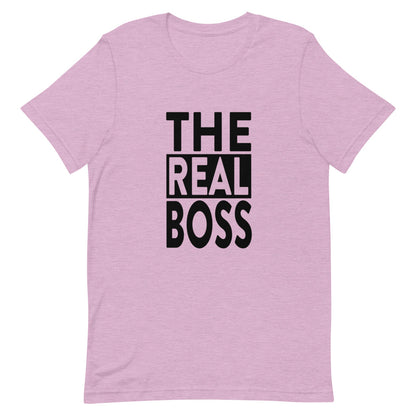 The Real Boss T-shirt - Unisex - Koppels T-shirt